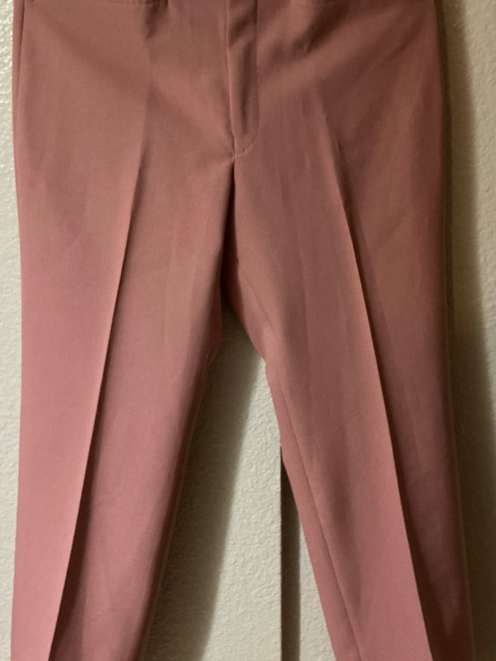 Men's Sansabelt Slim Dress Pants in Dusty Rose